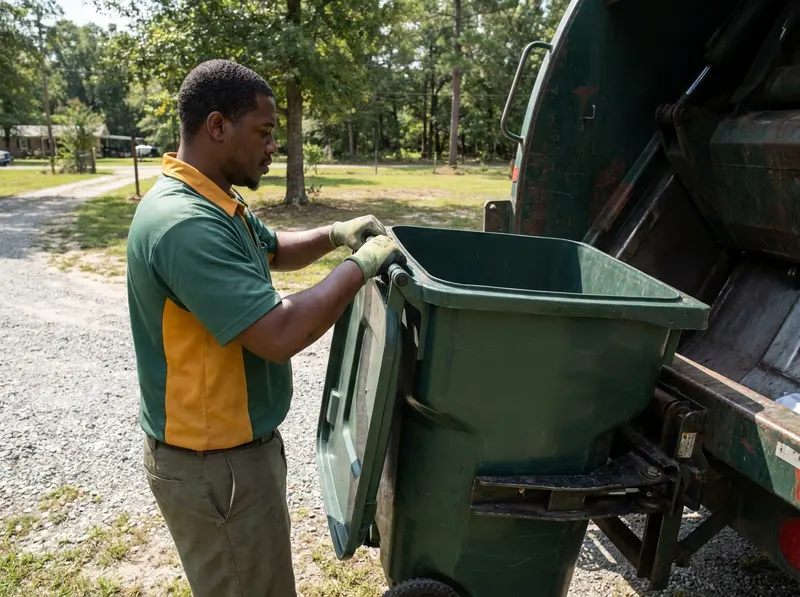 Rural Property Trash Route Service in Bishopville, SC